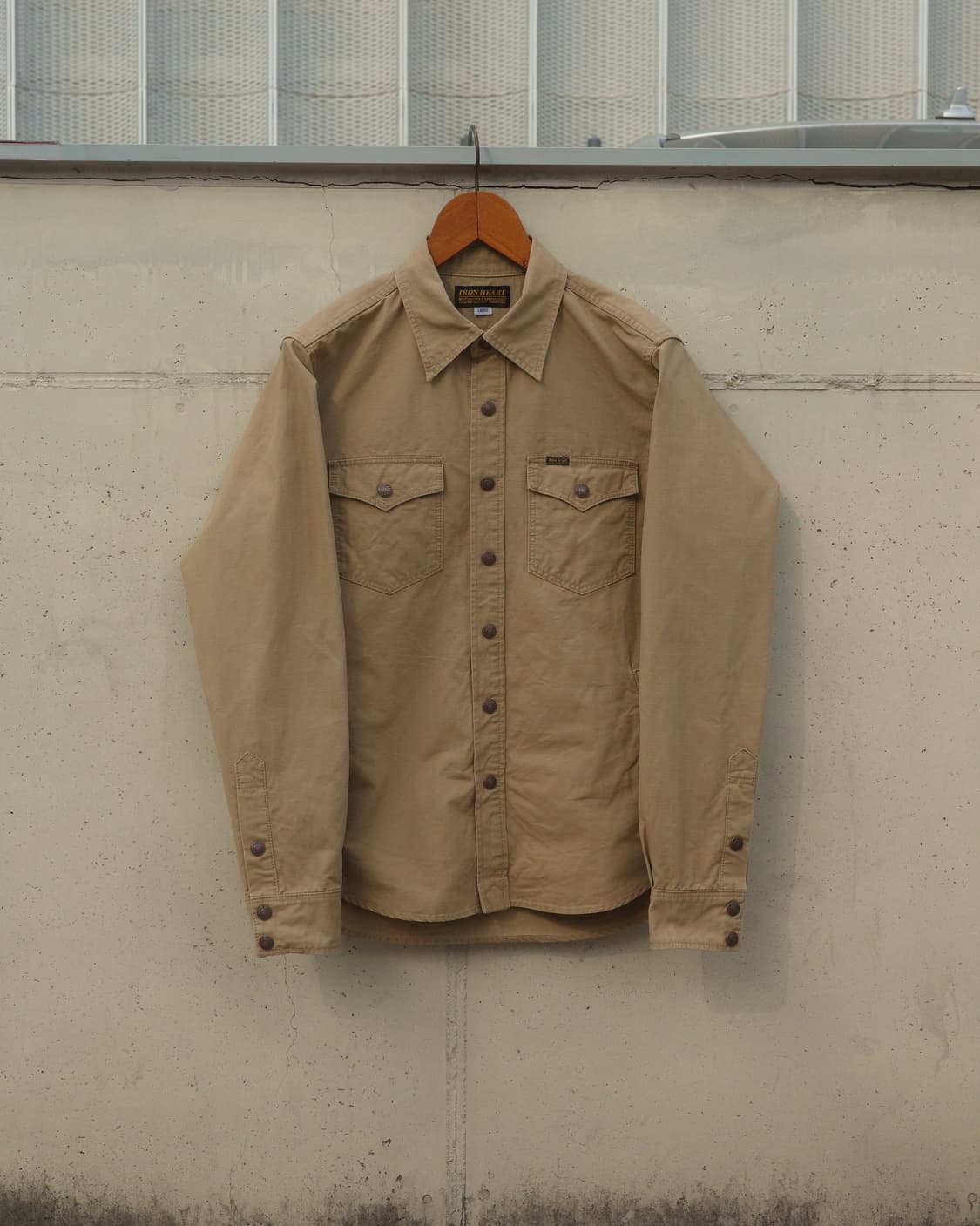 아이언하트 8온스 립스탑 스냅 셔츠 상품이미지1