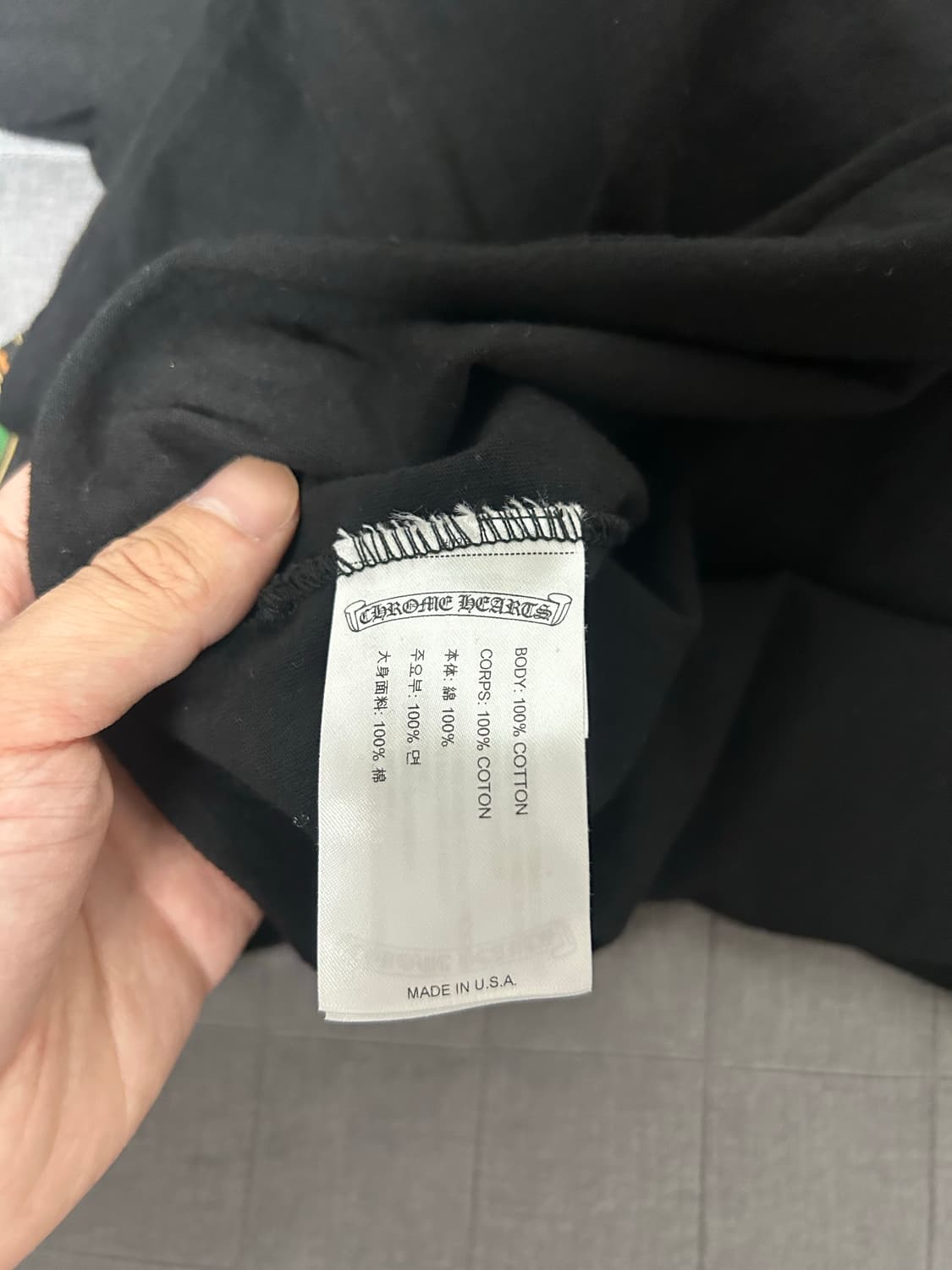 [XXL] 크롬하츠 홀스슈 카모 롱슬리브 티셔츠 상품이미지4