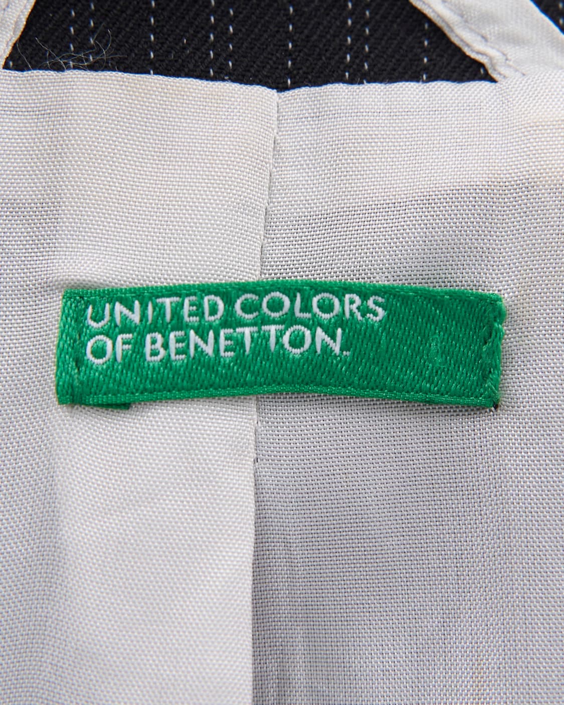 Benetton 핀스트라이프 버튼 블레이저 자켓 상품이미지5