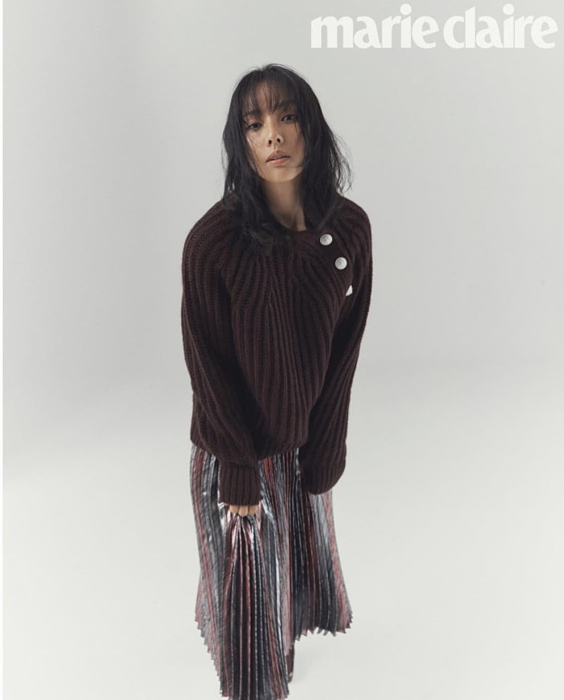 여) 쟈딕 이효리 플리츠 롱스커트 상품이미지1