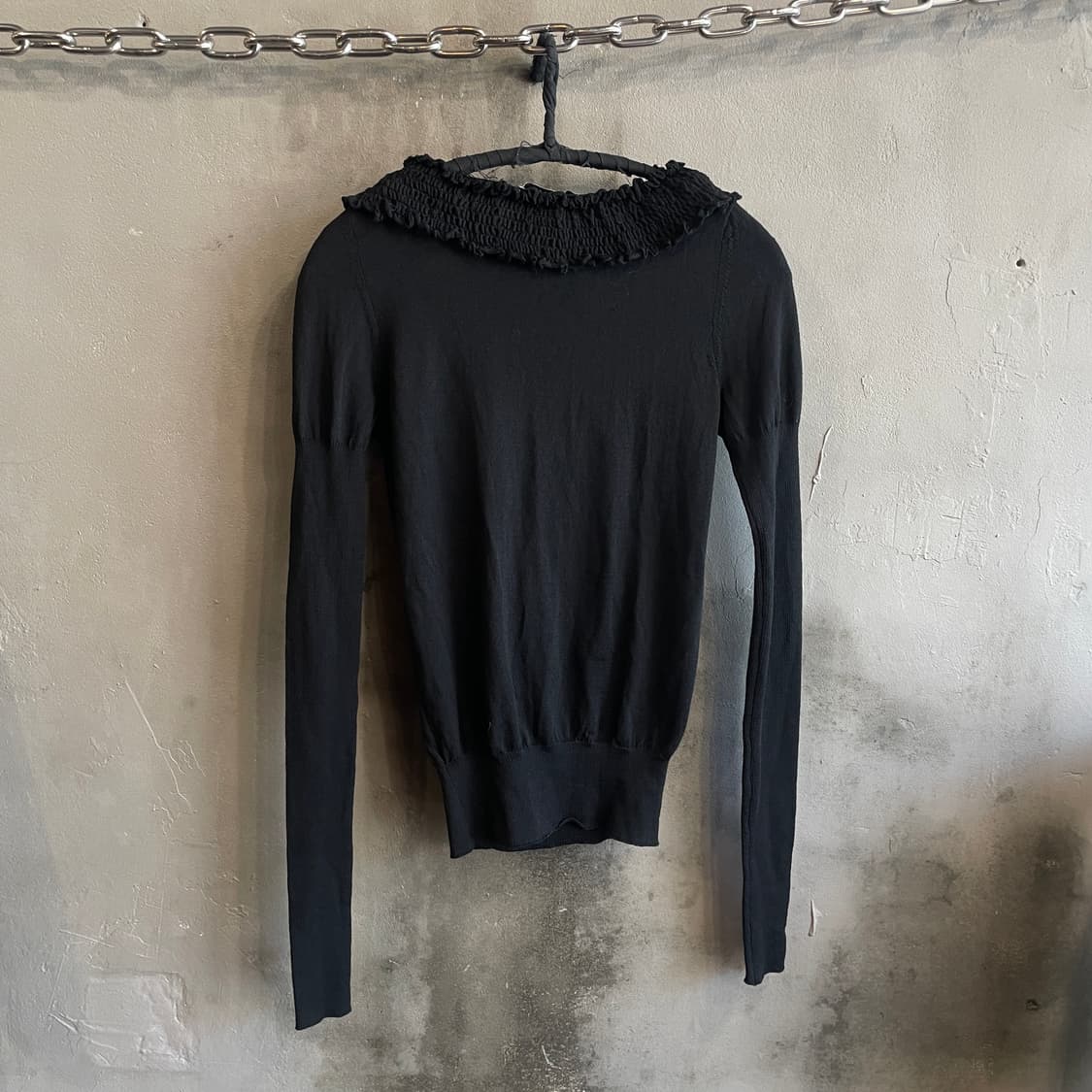 08ss 지방시 러플 스쿱넥 니트 상품이미지6