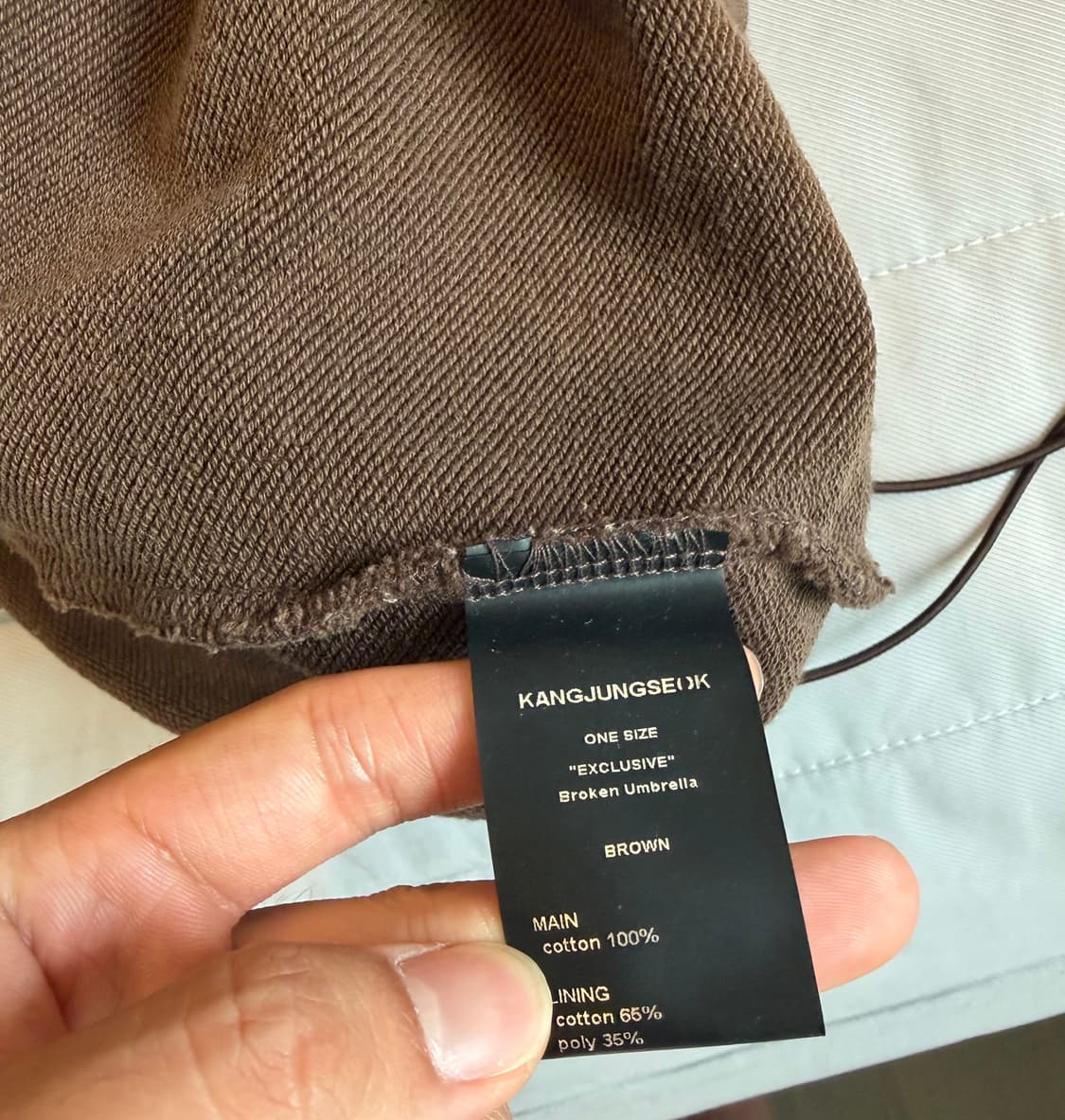 강정석 브로큰엄브렐라 후드 상품이미지3