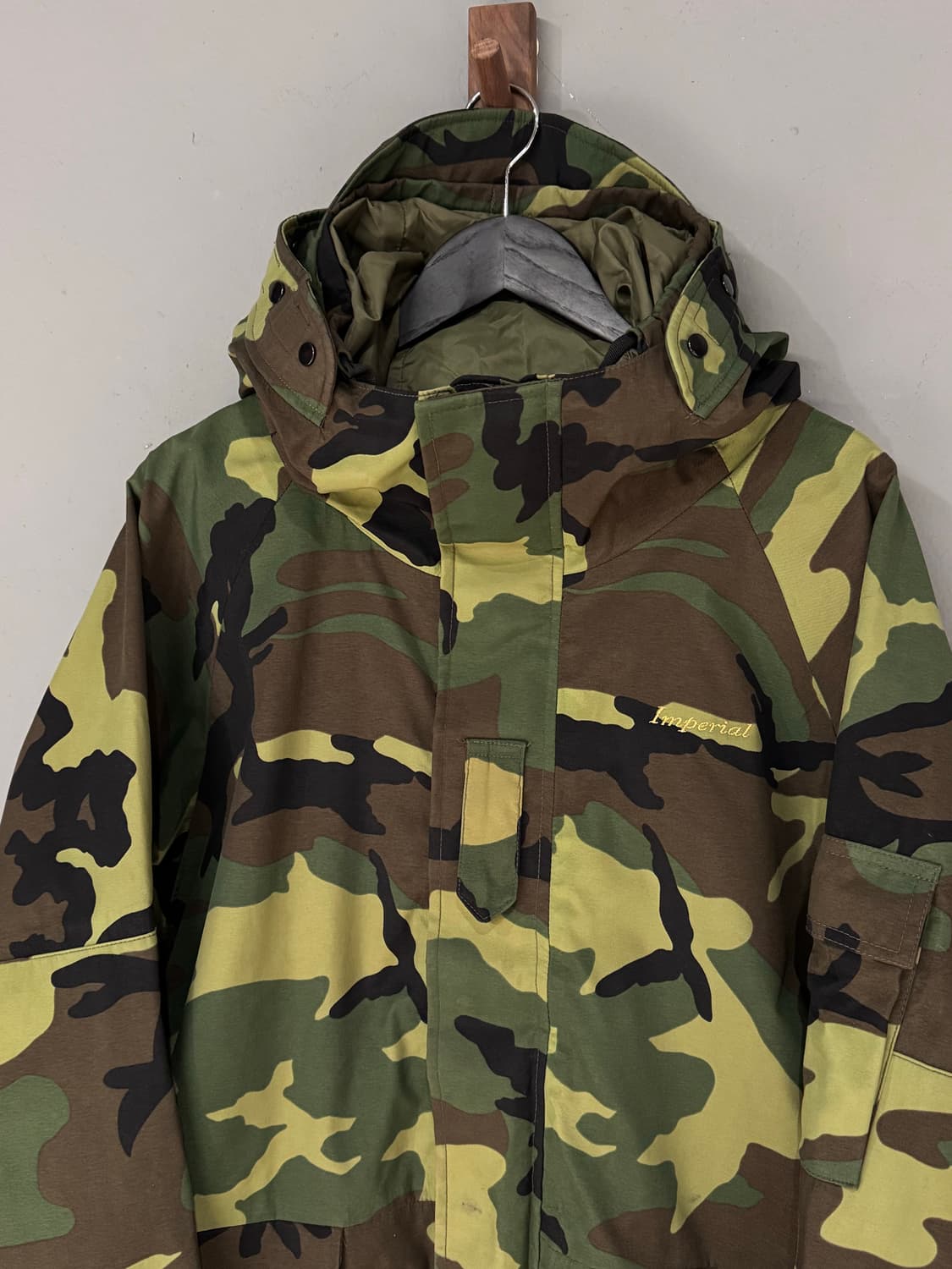 임페리얼 마이너리티 프로덕트 우드랜드 카모플라쥬 윈터파카 상품이미지2