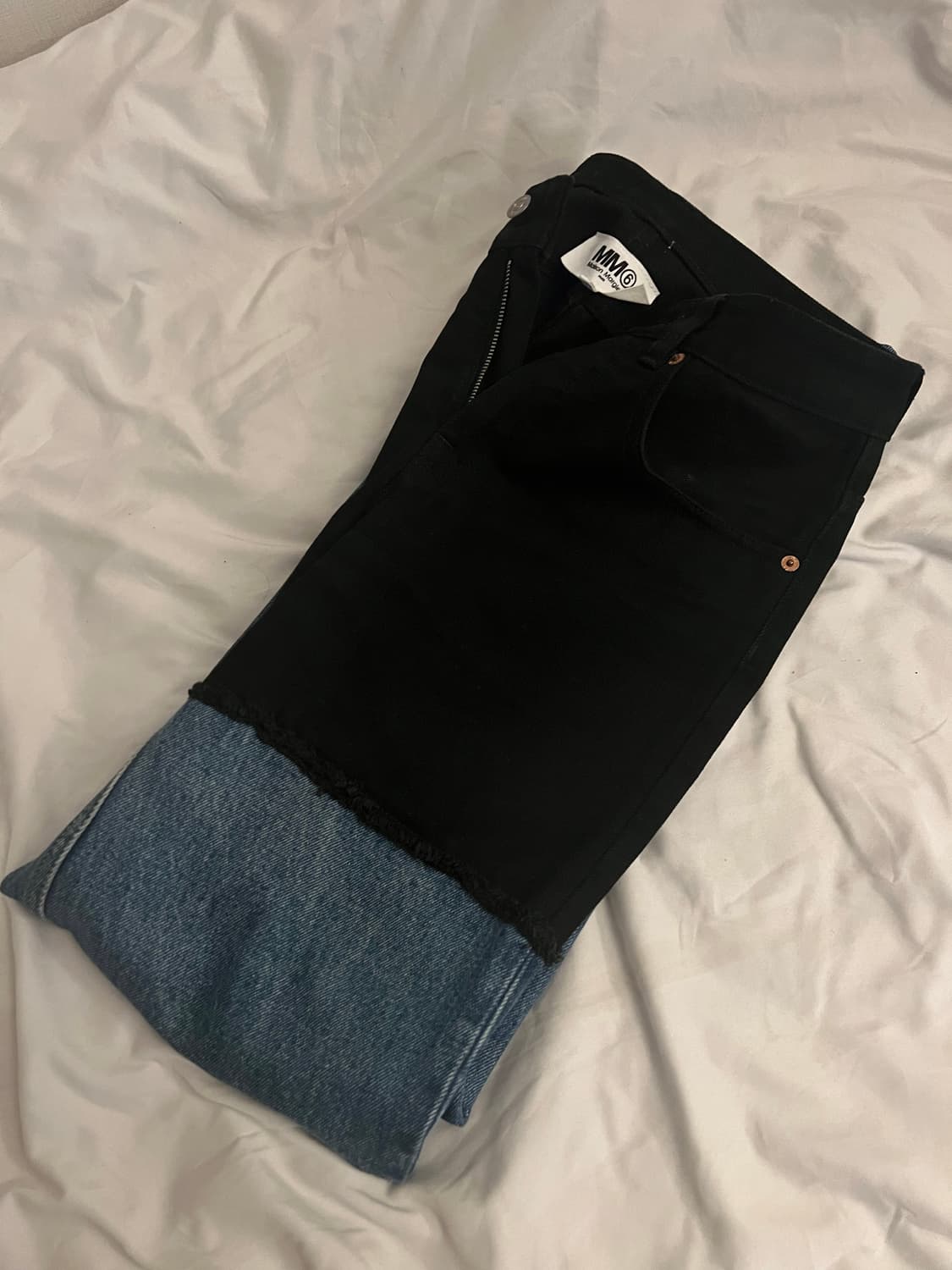 mm6 마르지엘라 투톤 데님 팬츠40 상품이미지4