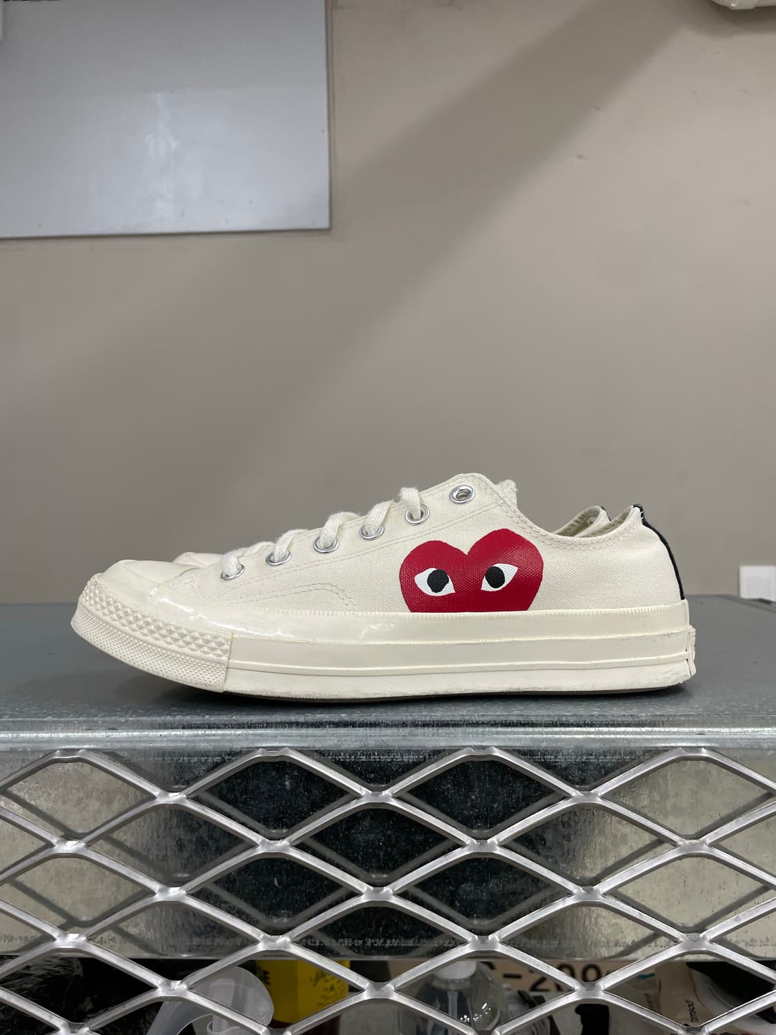 컨버스 X 꼼데가르송 척70 로우 화이트 260 상품이미지1