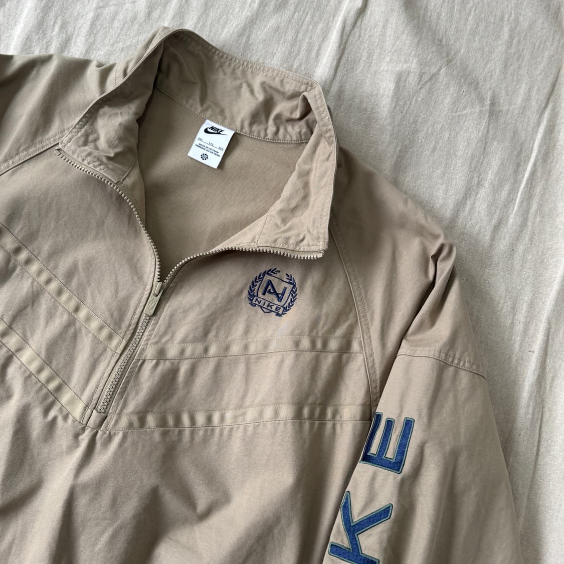 나이키 캔버스 윈드러너 백로고 아노락 XXL 상품이미지3