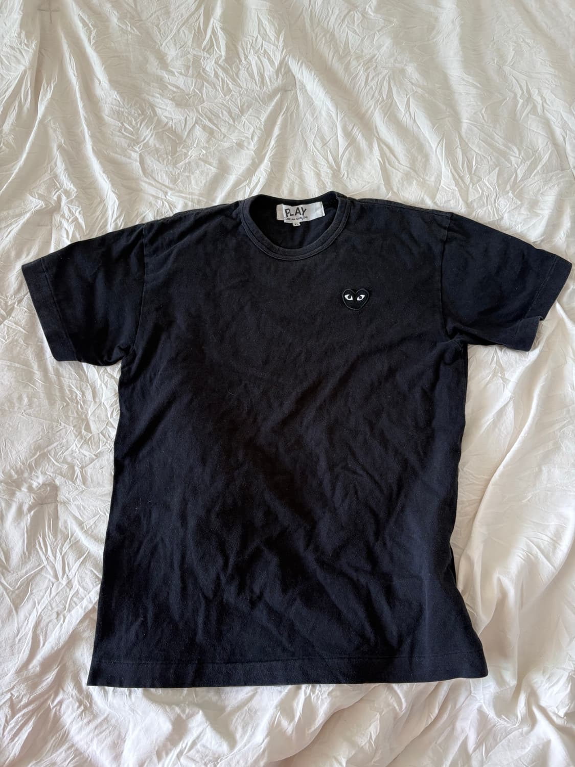 꼼데가르송 블랙 반팔-Xl 상품이미지1