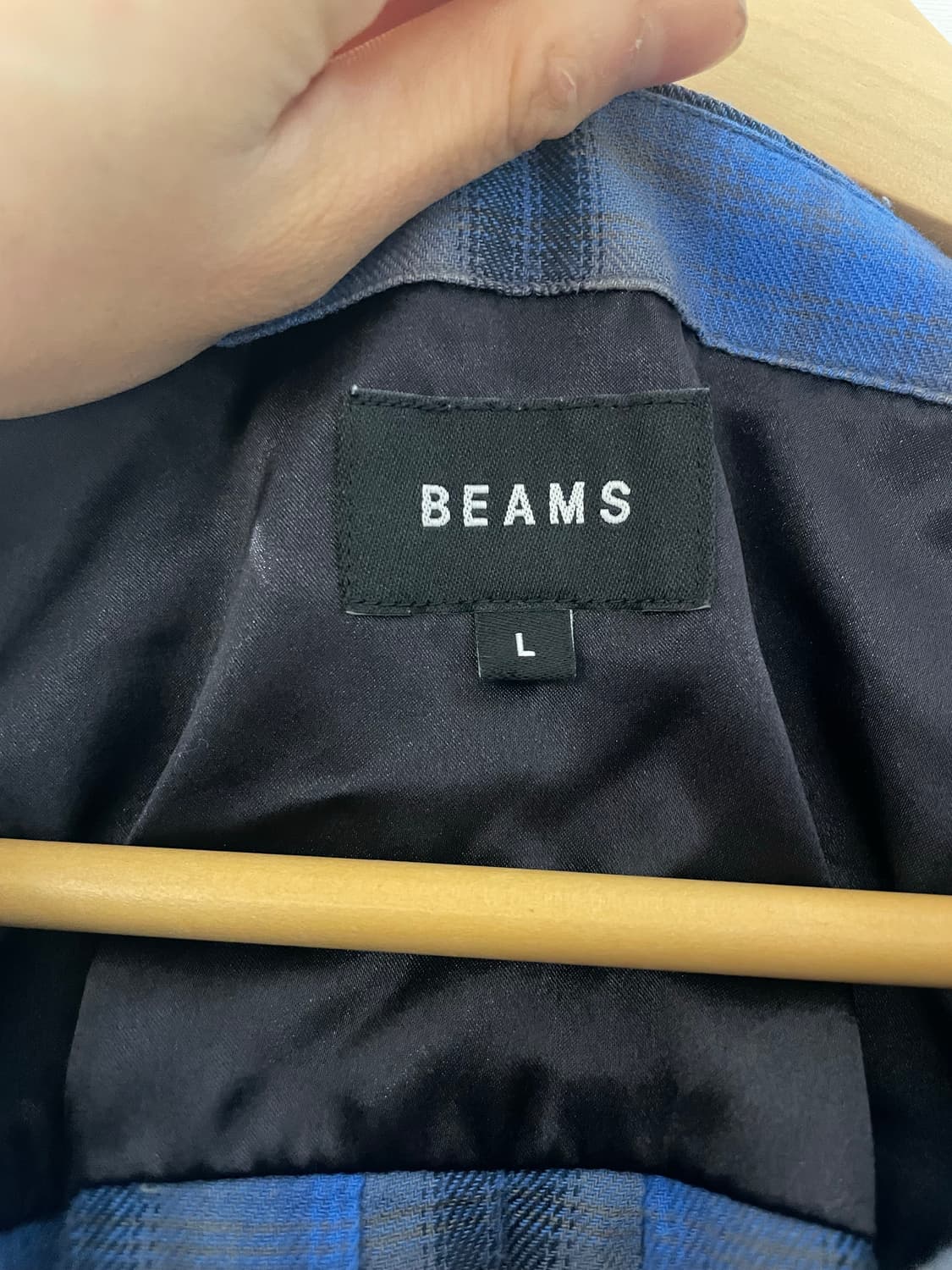 BEAMS check anorak shirts 상품이미지4