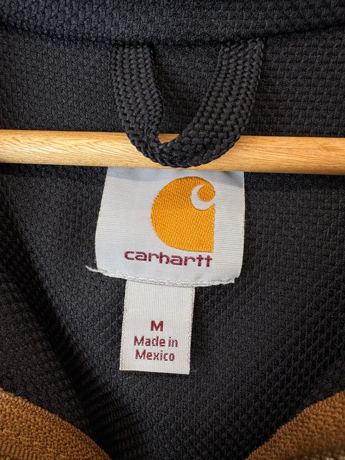 칼하트 빈티지 레인디펜더 써멀 후드집업 된장 상품이미지7