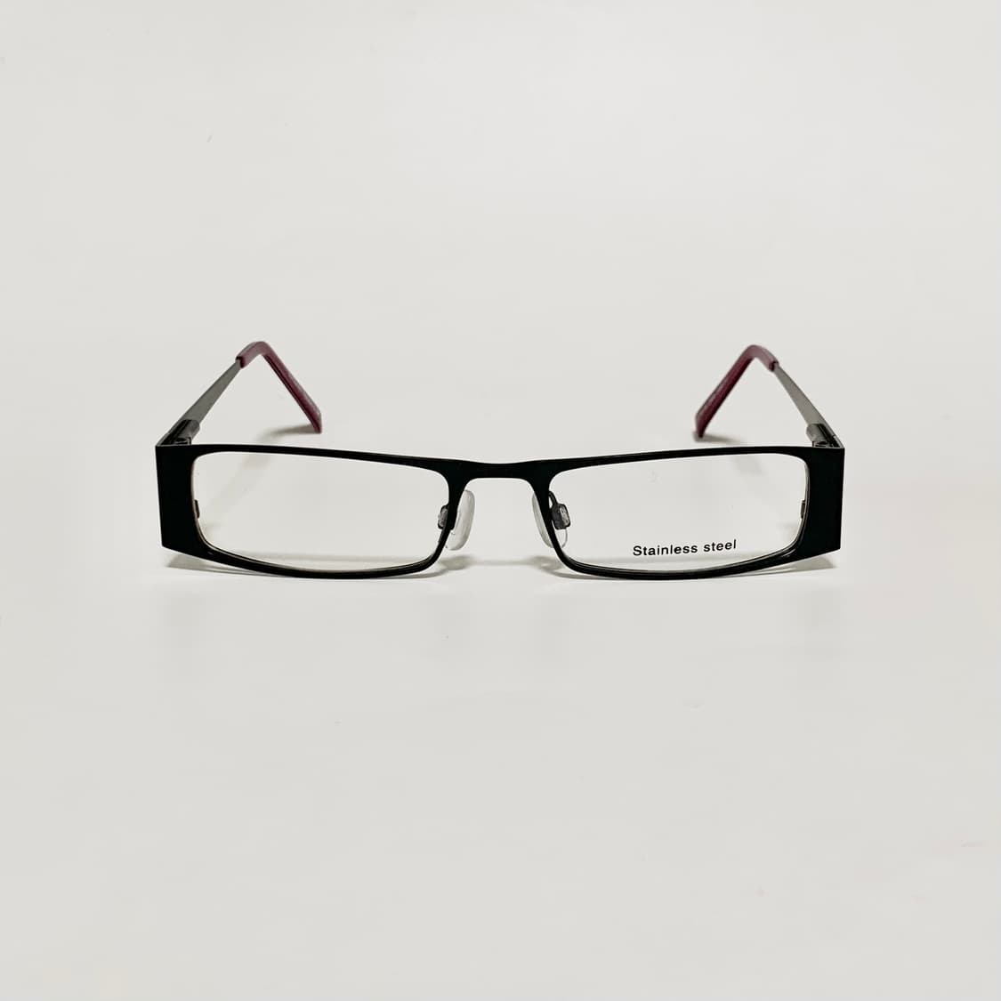 823 안경테 사각안경 빈티지안경 데드스탁 슬림 블랙 픽키 상품이미지1