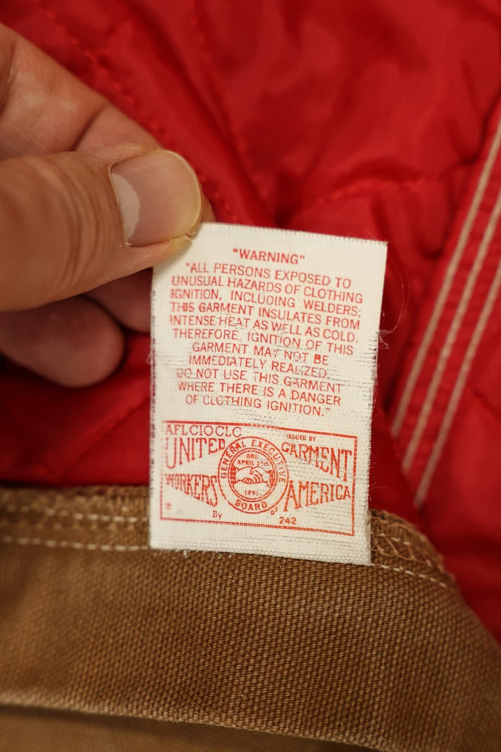 80s 빈티지 칼하트 100주년기념 워크팬츠 판매 상품이미지9