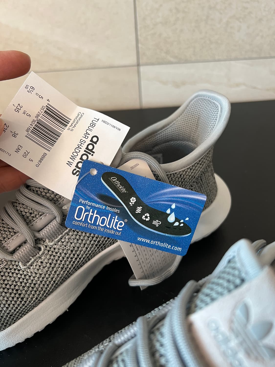 [235] 아디다스 튜블러 섀도우 (그레이/화이트) - 새상품 상품이미지4