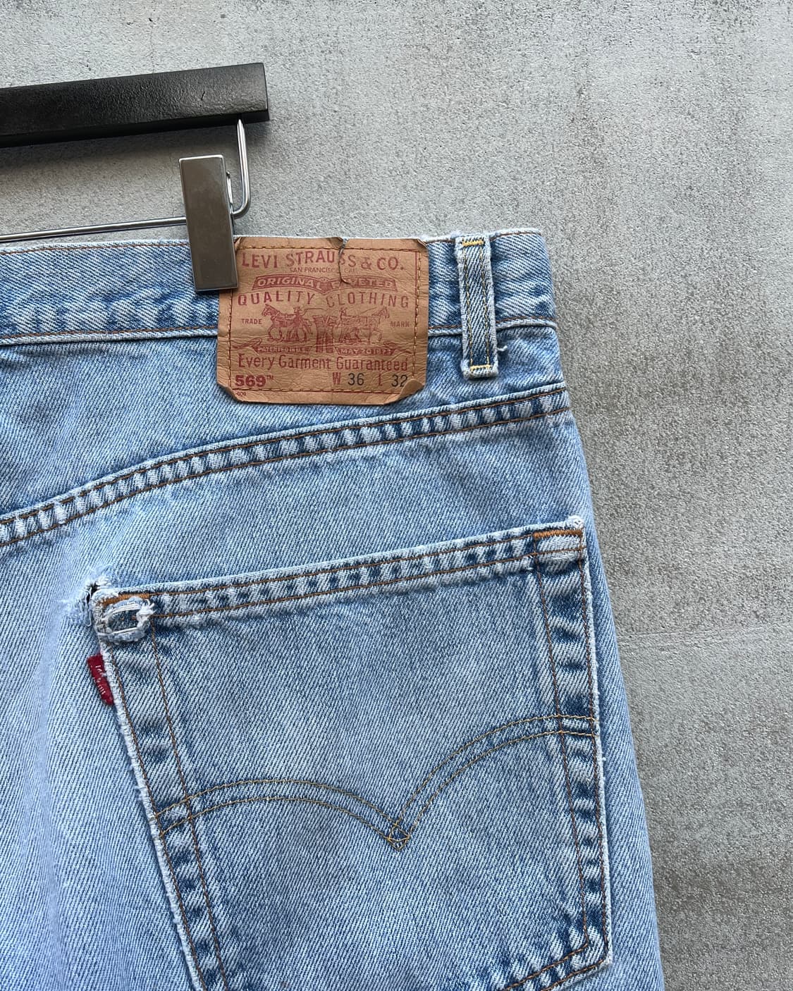 [36] 90s 미제 리바이스 569 라지 스트레이트핏 상품이미지2