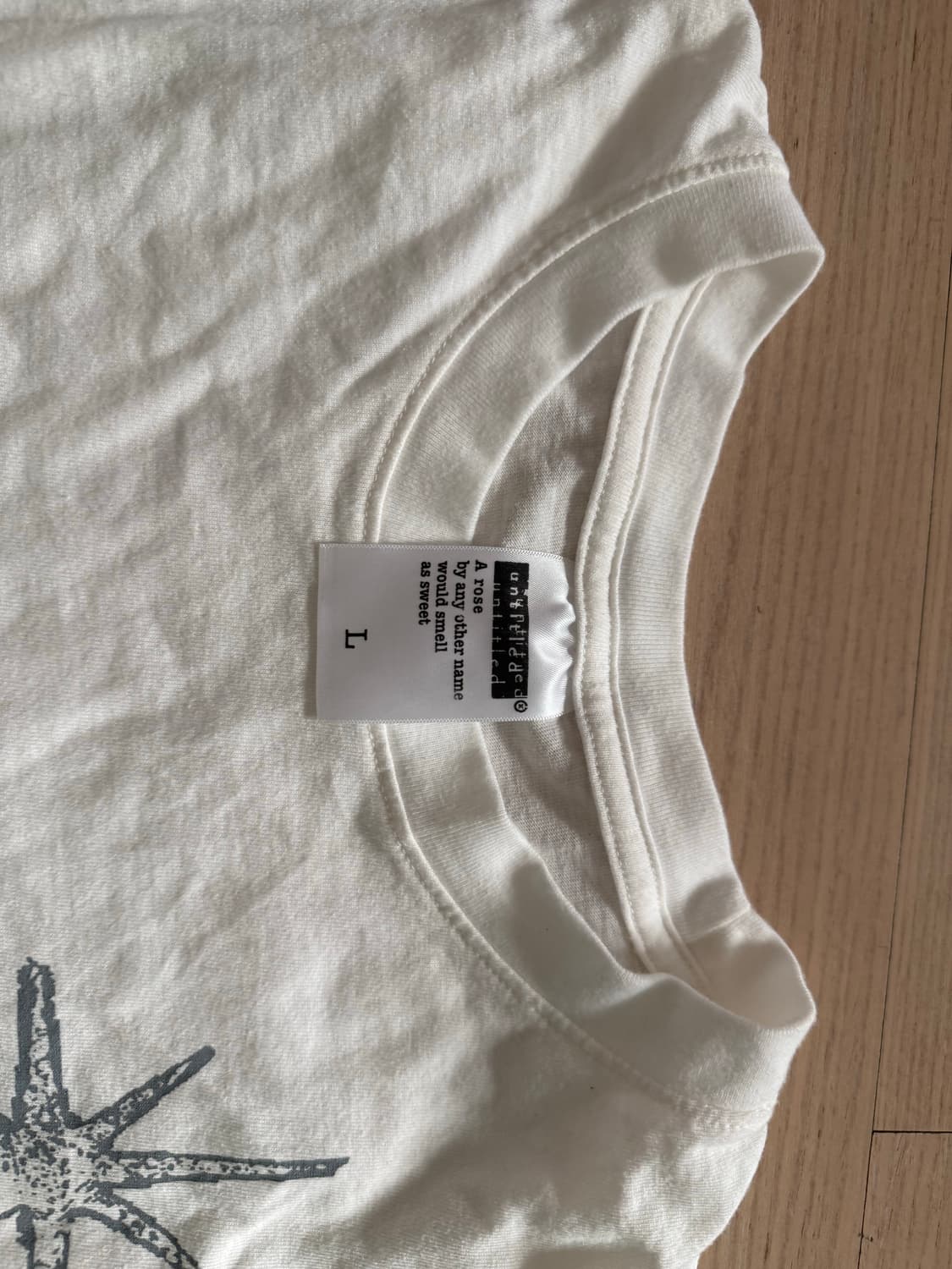 untitled 반팔티 L 상품이미지2