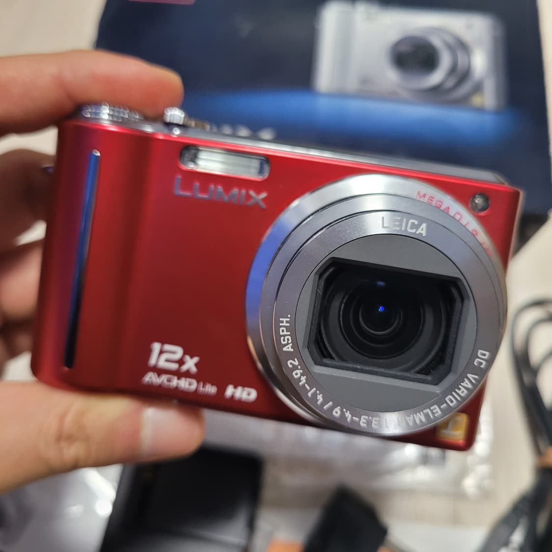 파나소닉 루믹스 DMC-TZ7 빨간색 디카 상품이미지7
