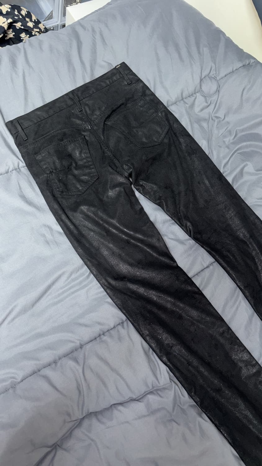 디올옴므 11fw 벨벳 펄 코팅진 28사이즈 상품이미지6