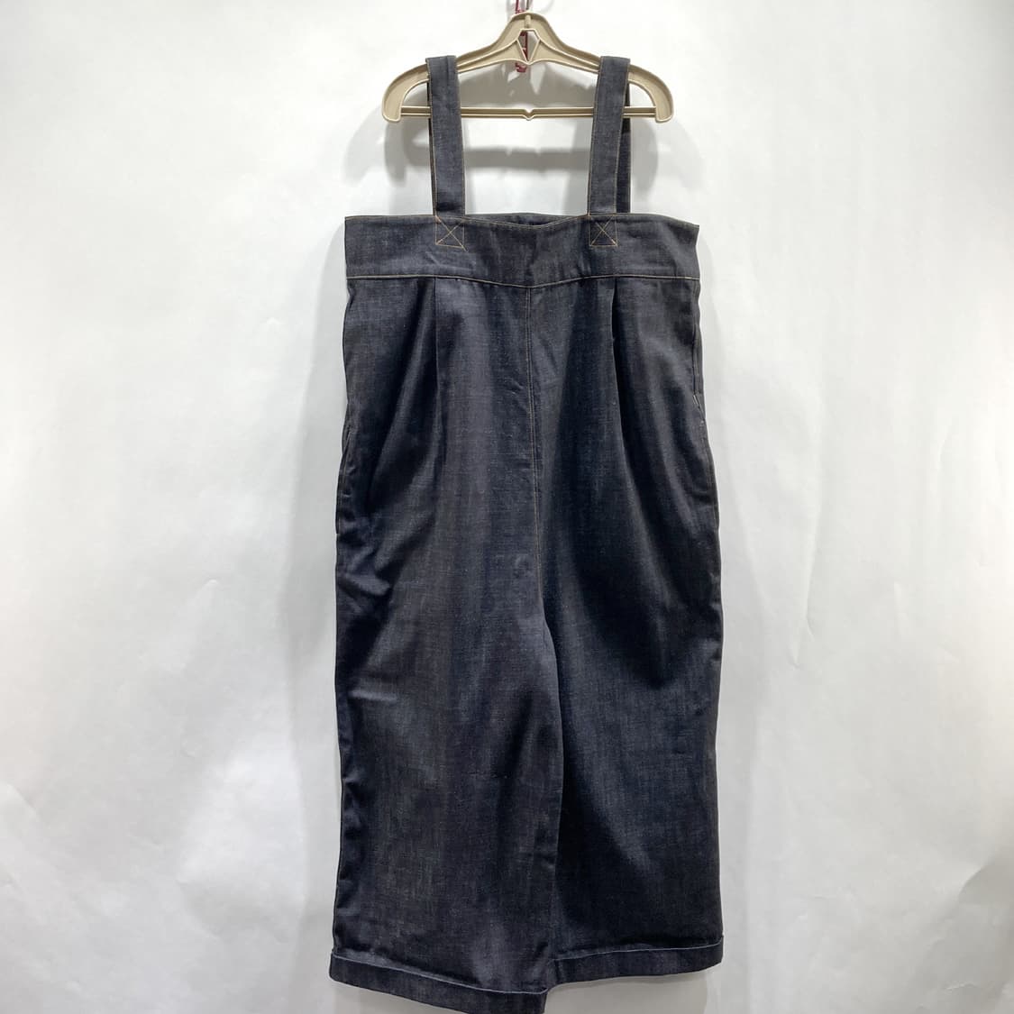 VIVACITY 여성 오버핏 데님 멜빵 점프슈트 F  상품이미지1