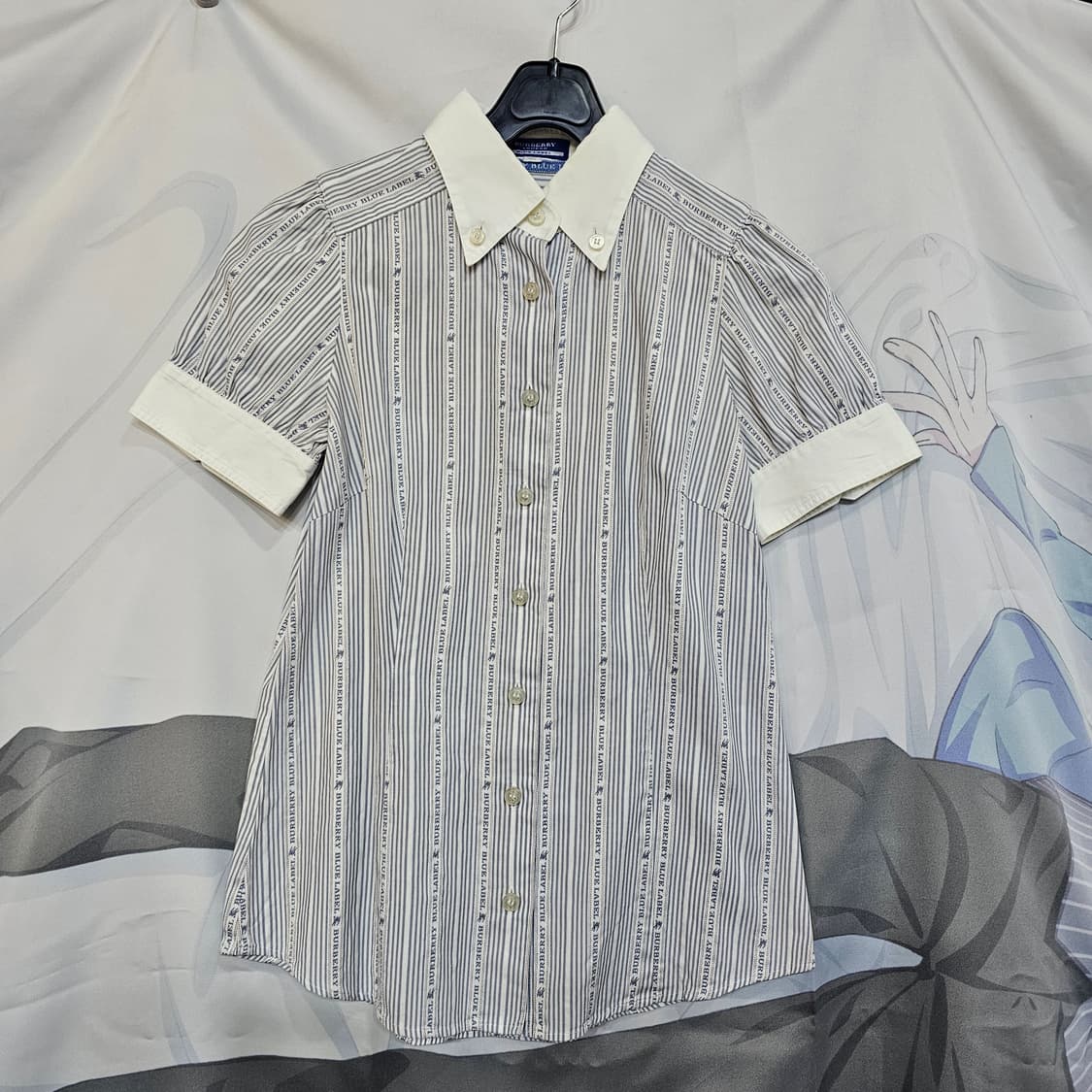 버버리 로고  스트라이프  셔츠 상품이미지4
