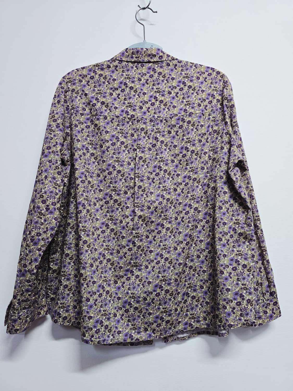 iann 플라워 패턴 긴팔셔츠 면100 상품이미지5