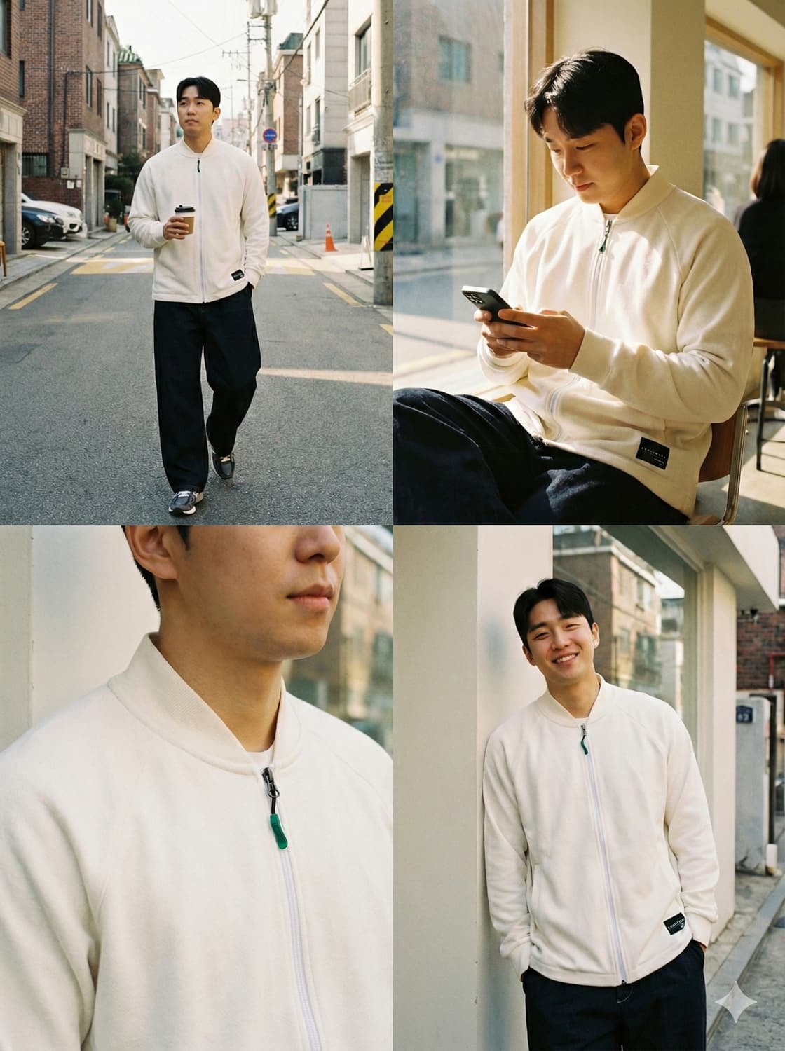 [아디다스] 감성 크림 아이보리 이큅먼트 약기모 져지 자켓 XL(105) 상품이미지1