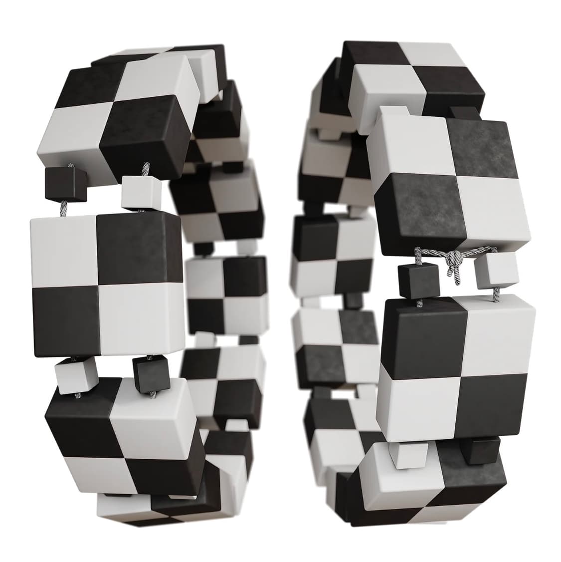 Bazo 1199 /Checkered Bracelets/판매 or 교환 상품이미지1