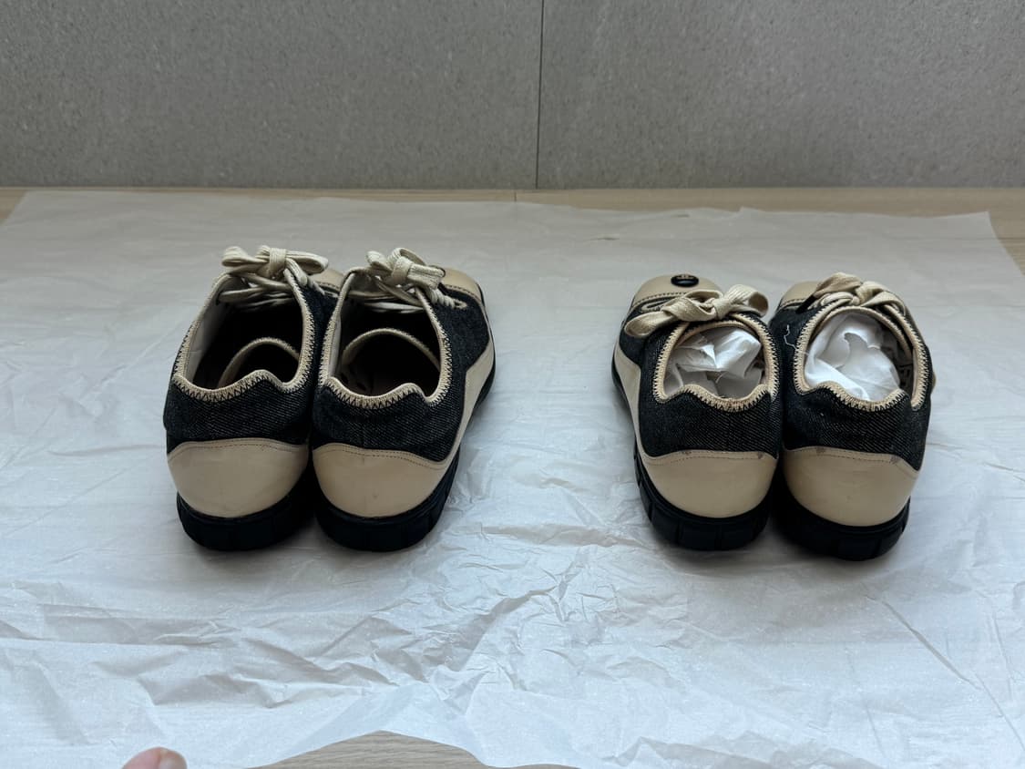 샤넬 80’s 빈티지 데님 코코마크 스니커즈 상품이미지3