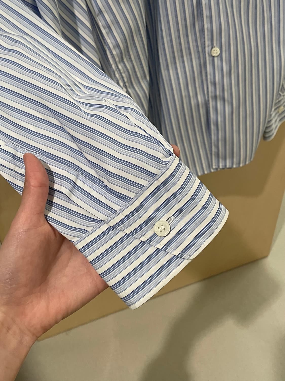 꼼데가르송 비대칭 셔츠 상품이미지4