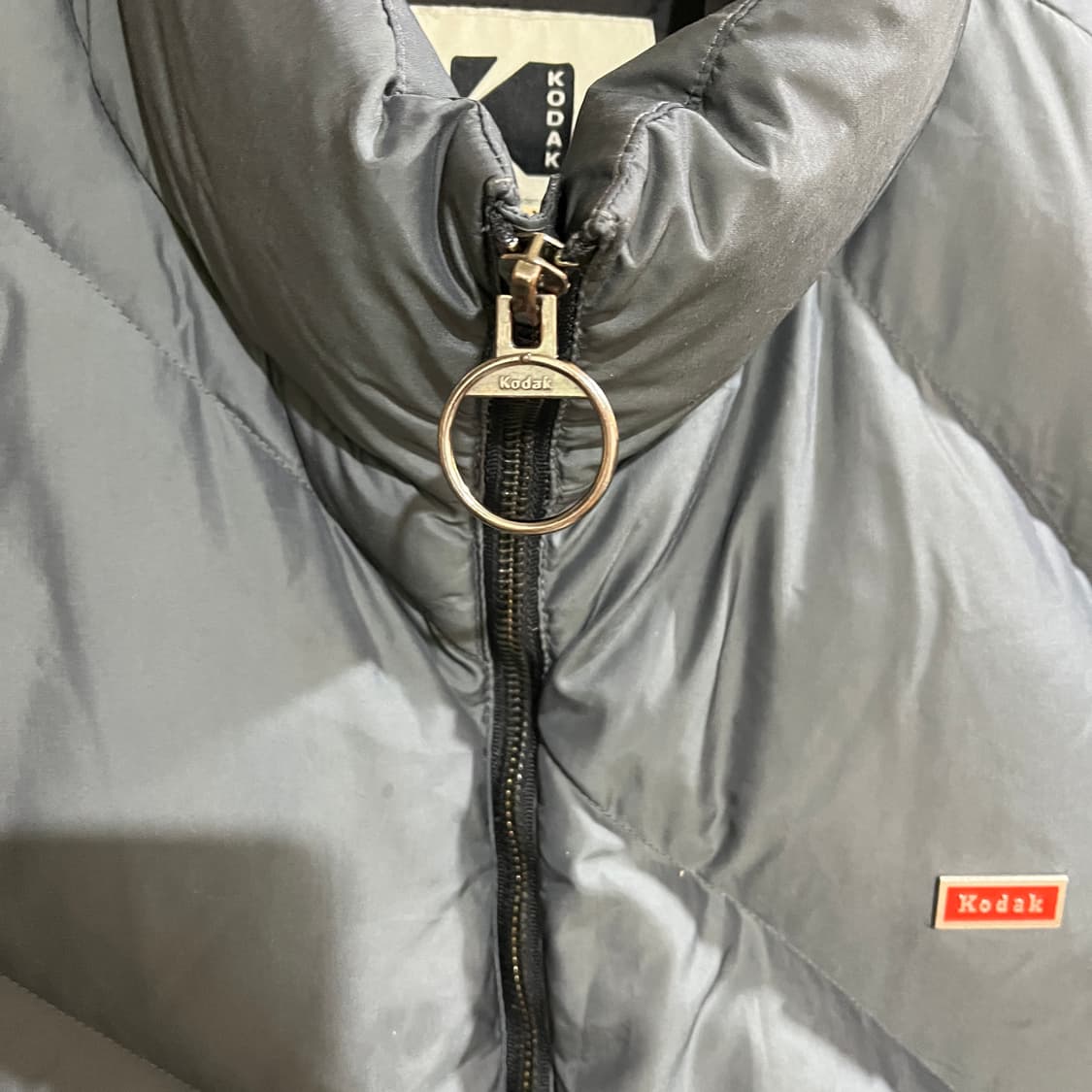 (S) 코닥 디아고날 오리털 다운 숏패딩 상품이미지5