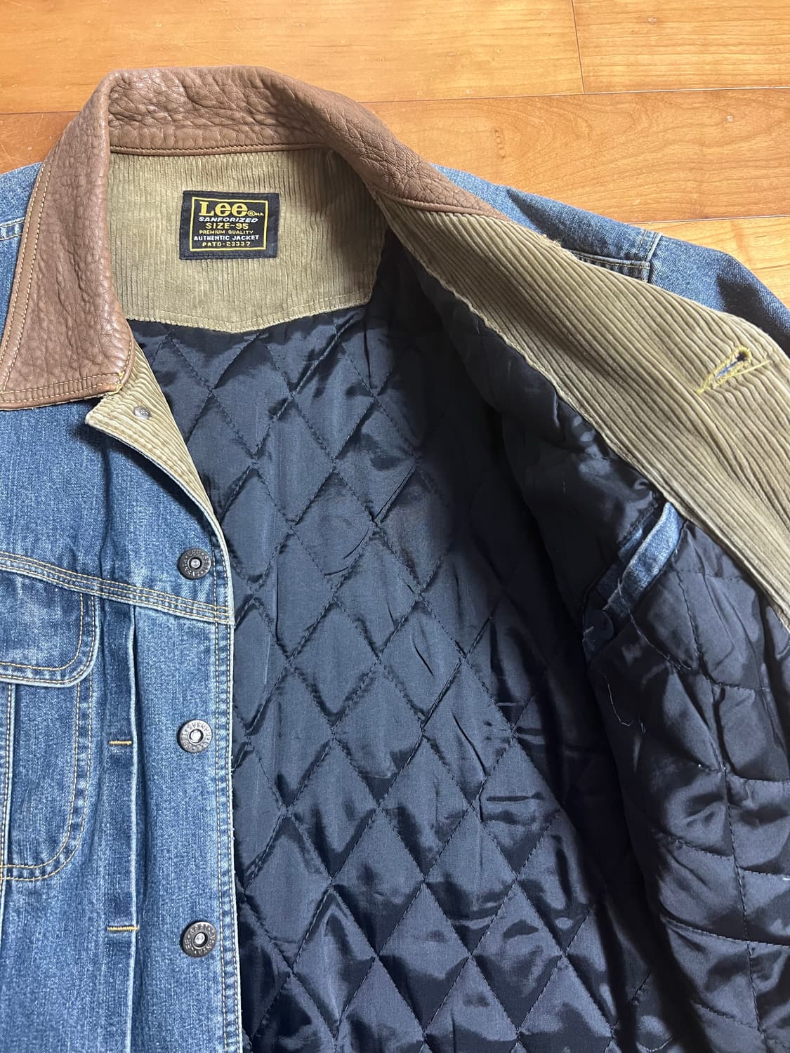 쌍방울 Lee 돈피카라 청자켓  상품이미지4