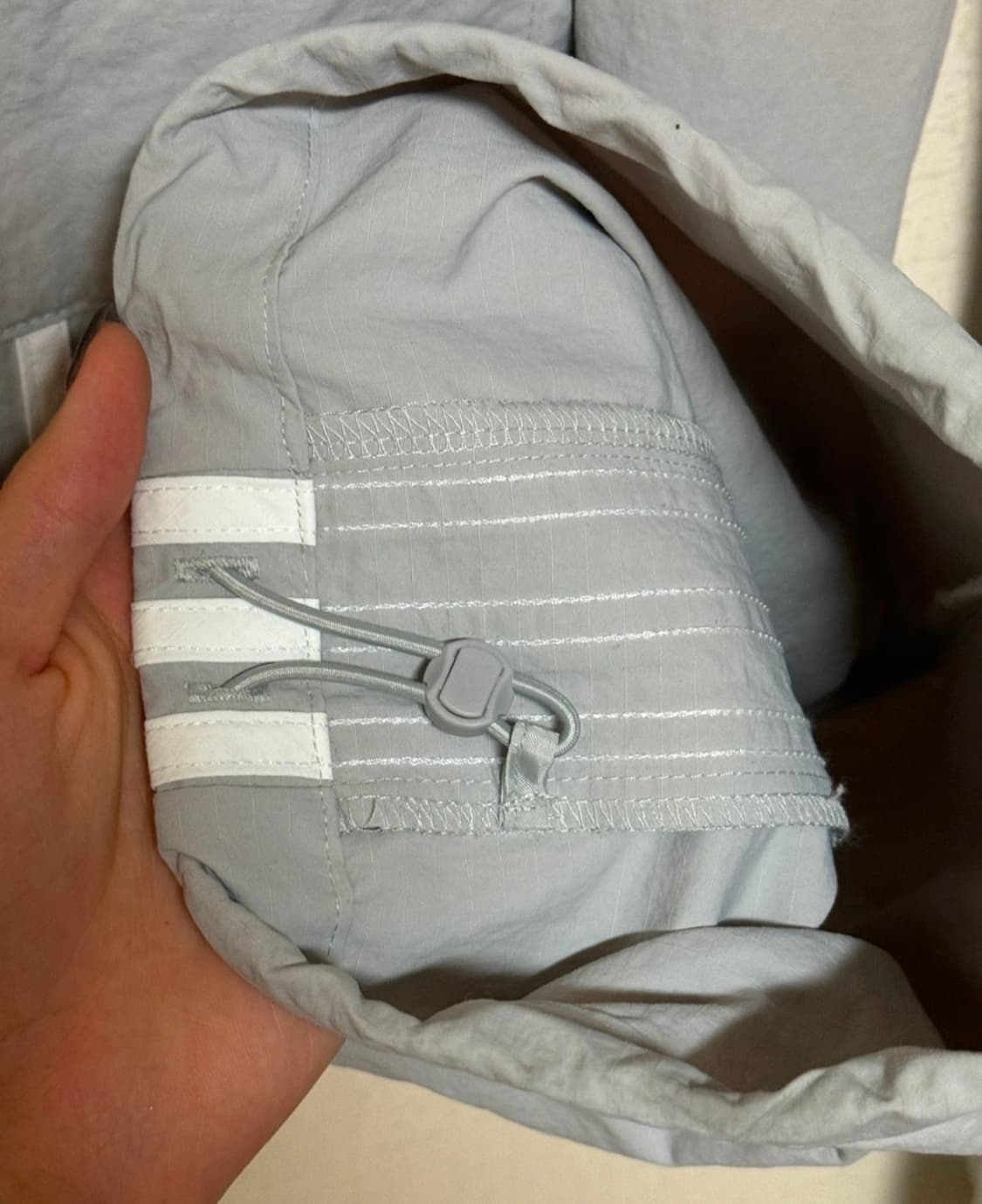 아디다스 카고 와이드 나일론 팬츠 L 상품이미지7