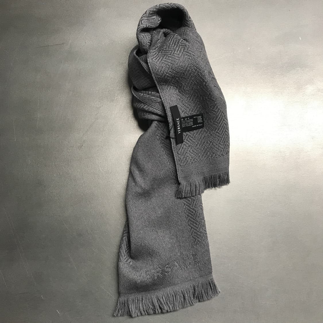 베르사체 메두사 머플러 그레이 상품이미지1