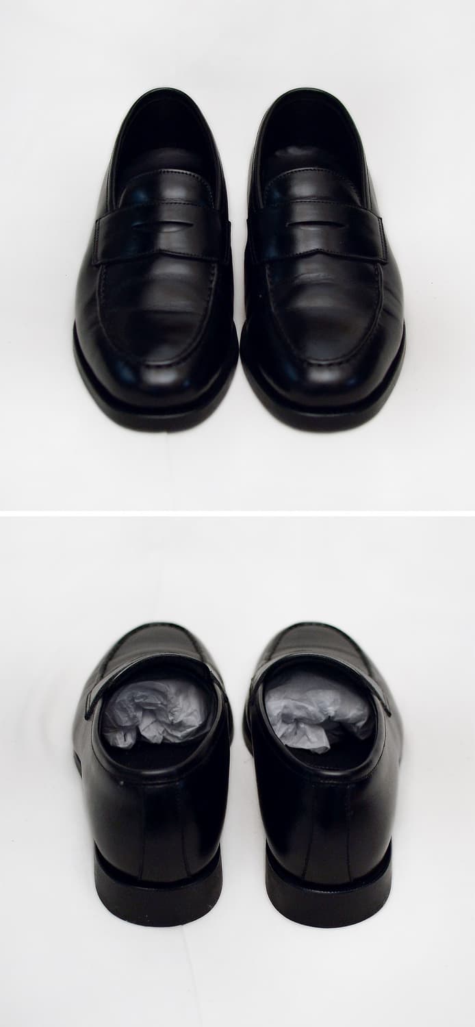 포스트맨 타이프라이터 블랙 페니로퍼 (7 / 255-260) 상품이미지4