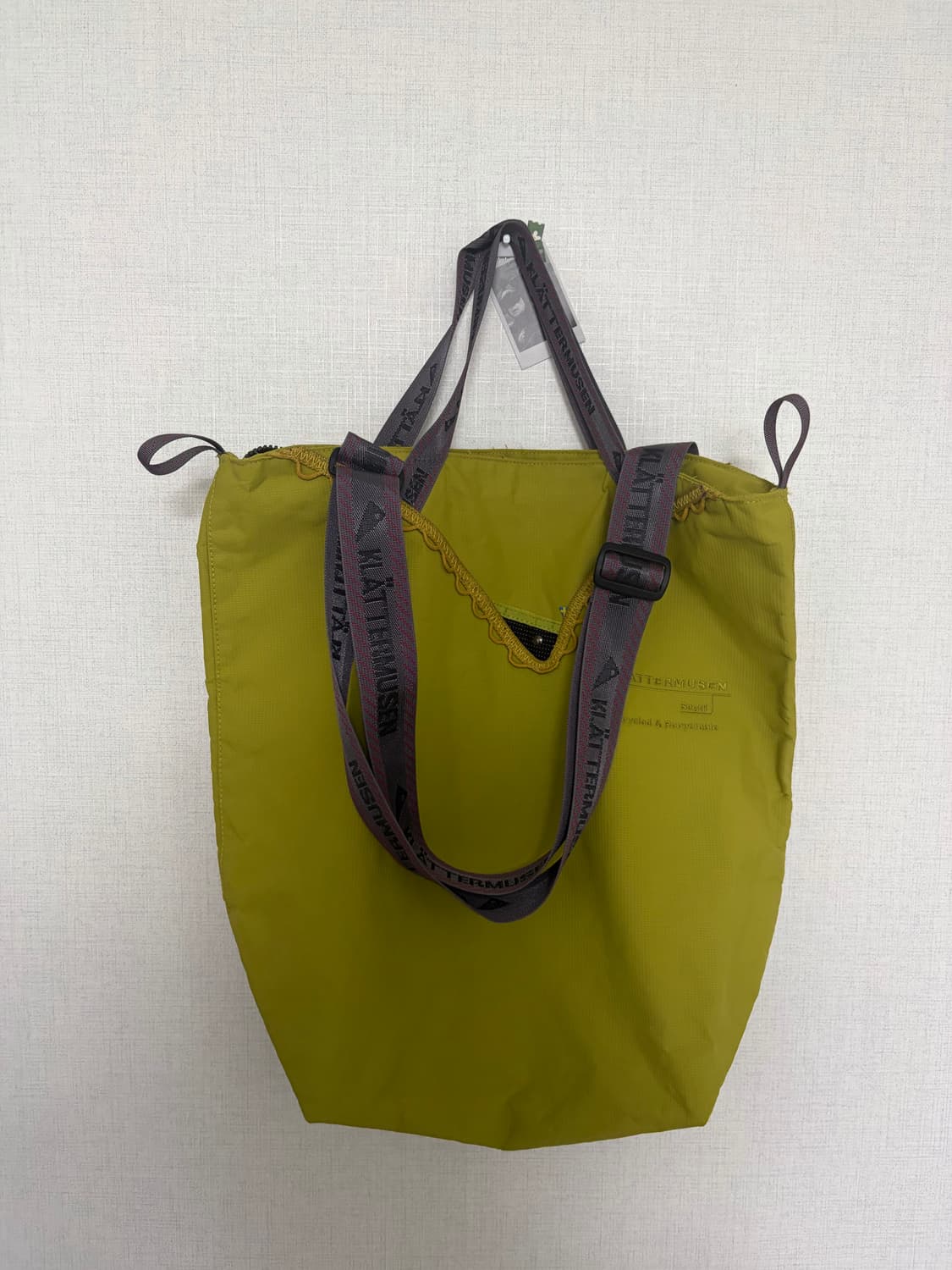 클라터뮤젠 바기 백(Baggi Bag) 22L 구형 라임색 상품이미지1