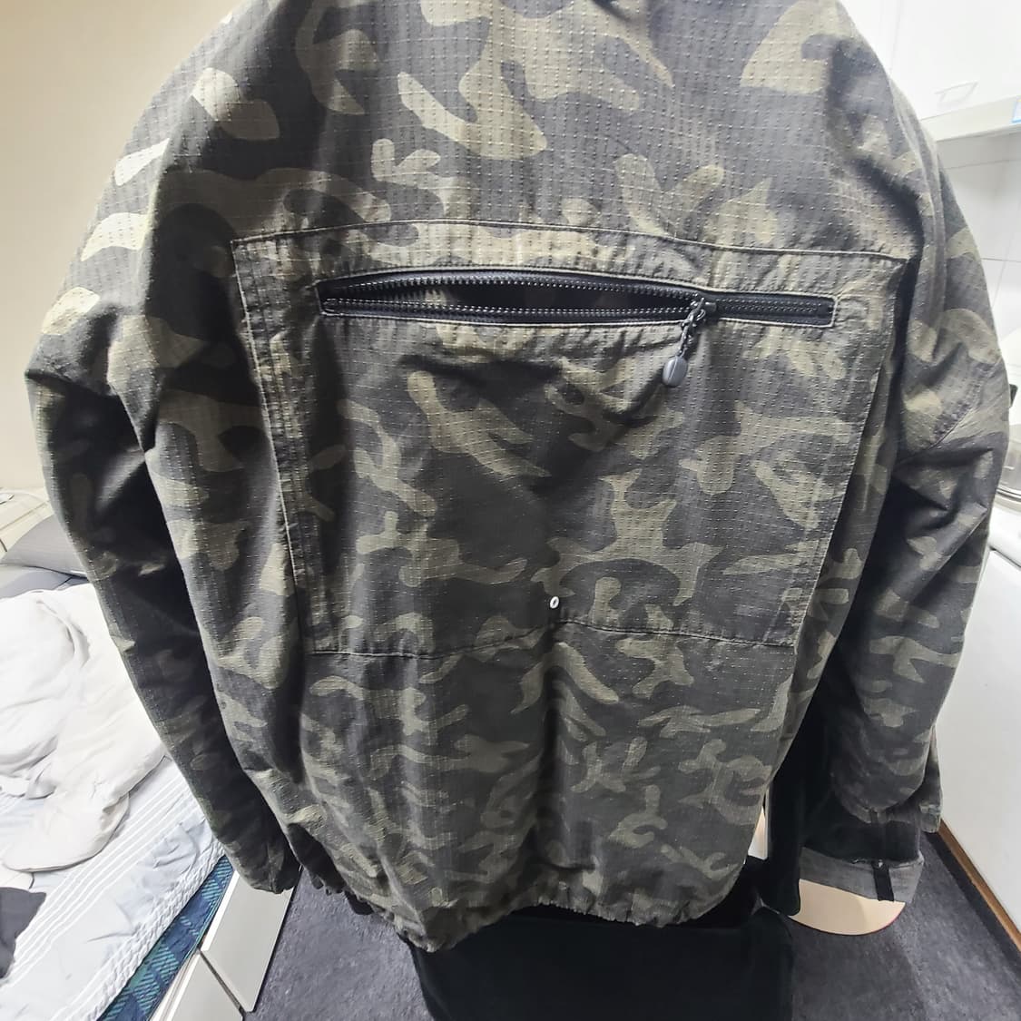 예스아이씨 Y.E.S Fishing Parka Olive Camo 상품이미지3
