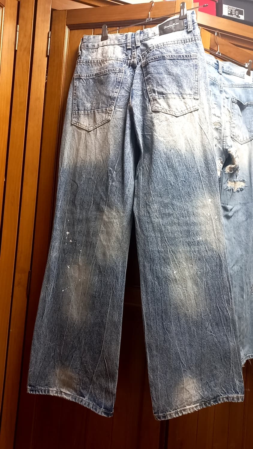 스모크라이즈 smokerise 청바지 바지 팬츠 pants 데님 파라슈트 상품이미지2