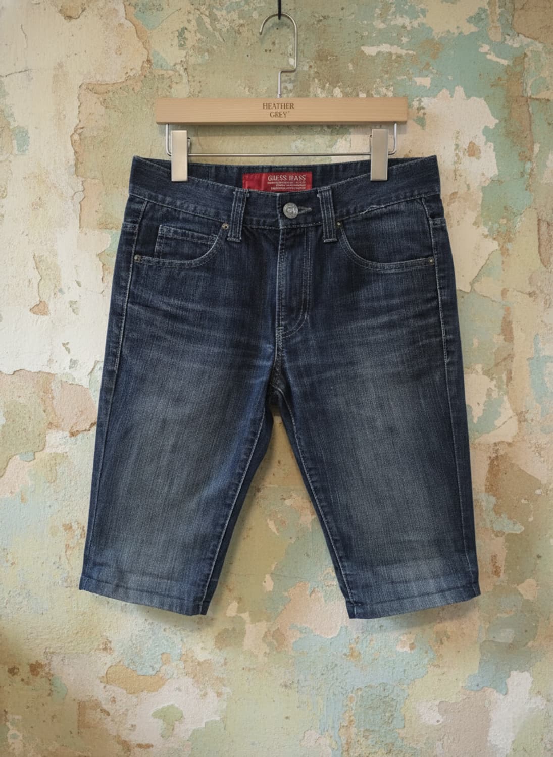 게스 데님 반바지 다크블루 28 상품이미지1