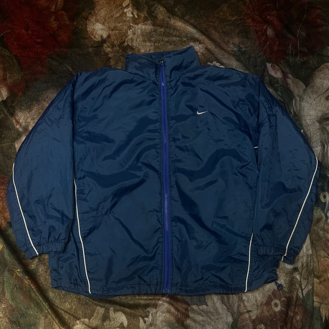 나이키 올드스쿨 화이트 사이드라인 네이비바람막이 105 상품이미지1