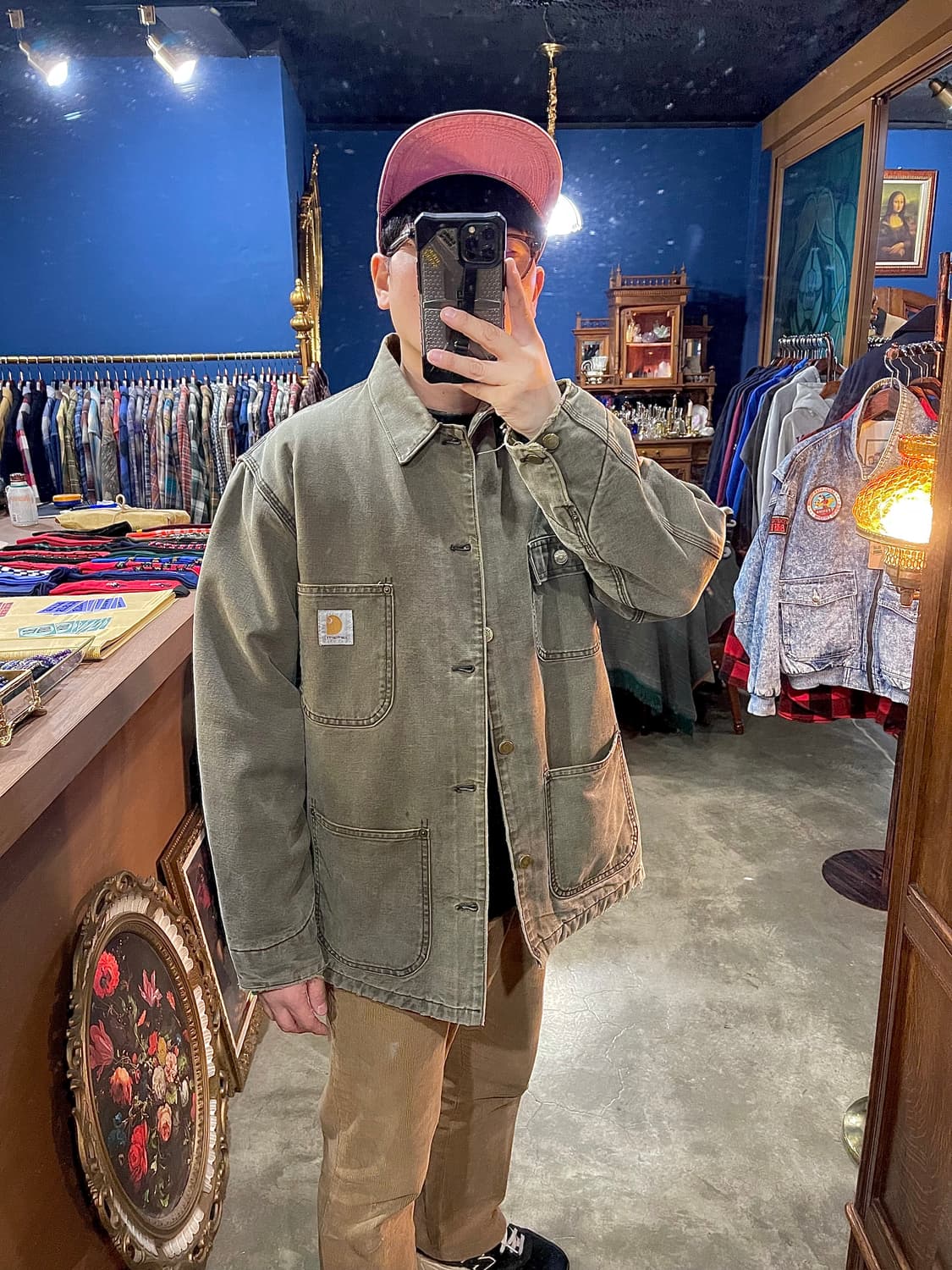 칼하트 초어자켓 입니다 상품이미지4