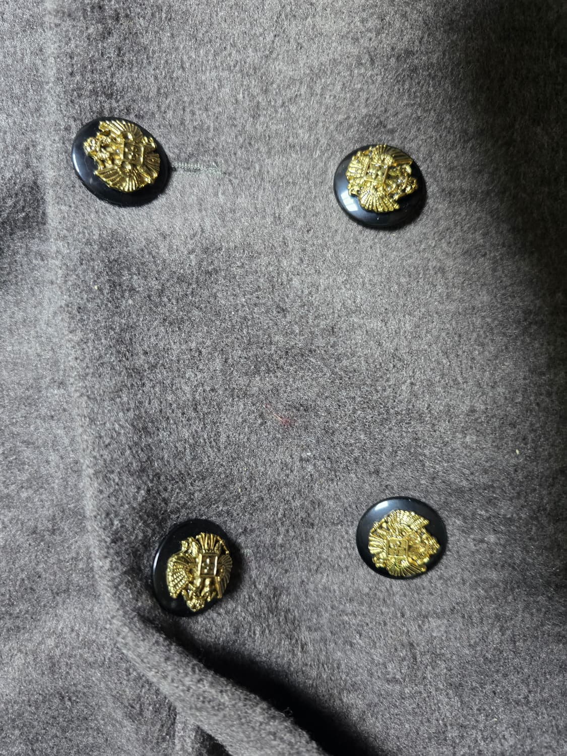 NOTE 더블 울 하프코트 (그레이)85 상품이미지4