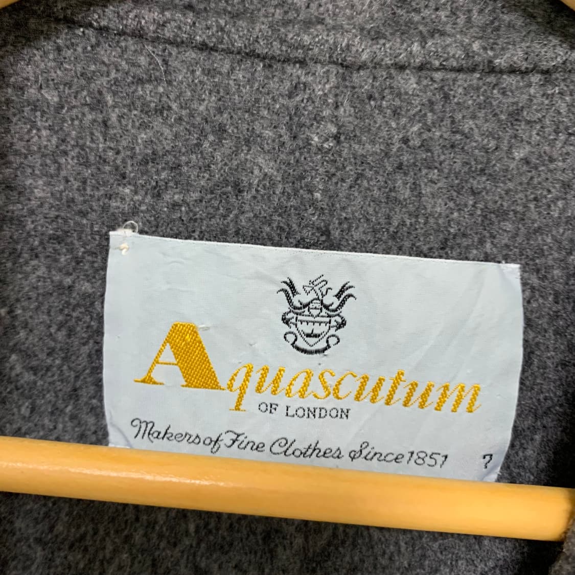 아쿠아스큐텀 모직 더블 버튼 자켓 블레이저 여성 빈티지 상품이미지5