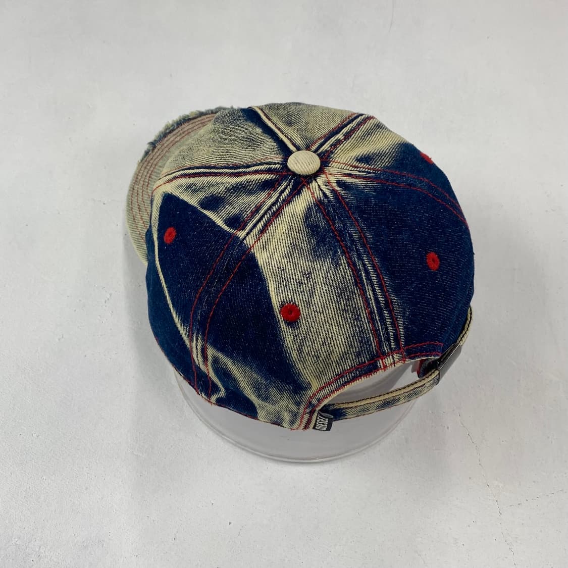 디젤 세이몬 디스트레스드 데님 베이스볼 캡 상품이미지3