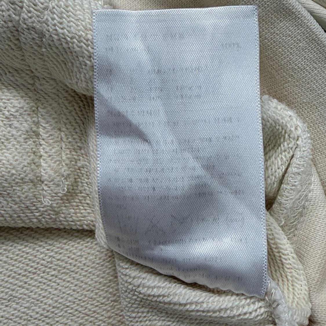 마리떼 프랑소와 저버 클래식 로고 후드 티셔츠 크림 XL 상품이미지6