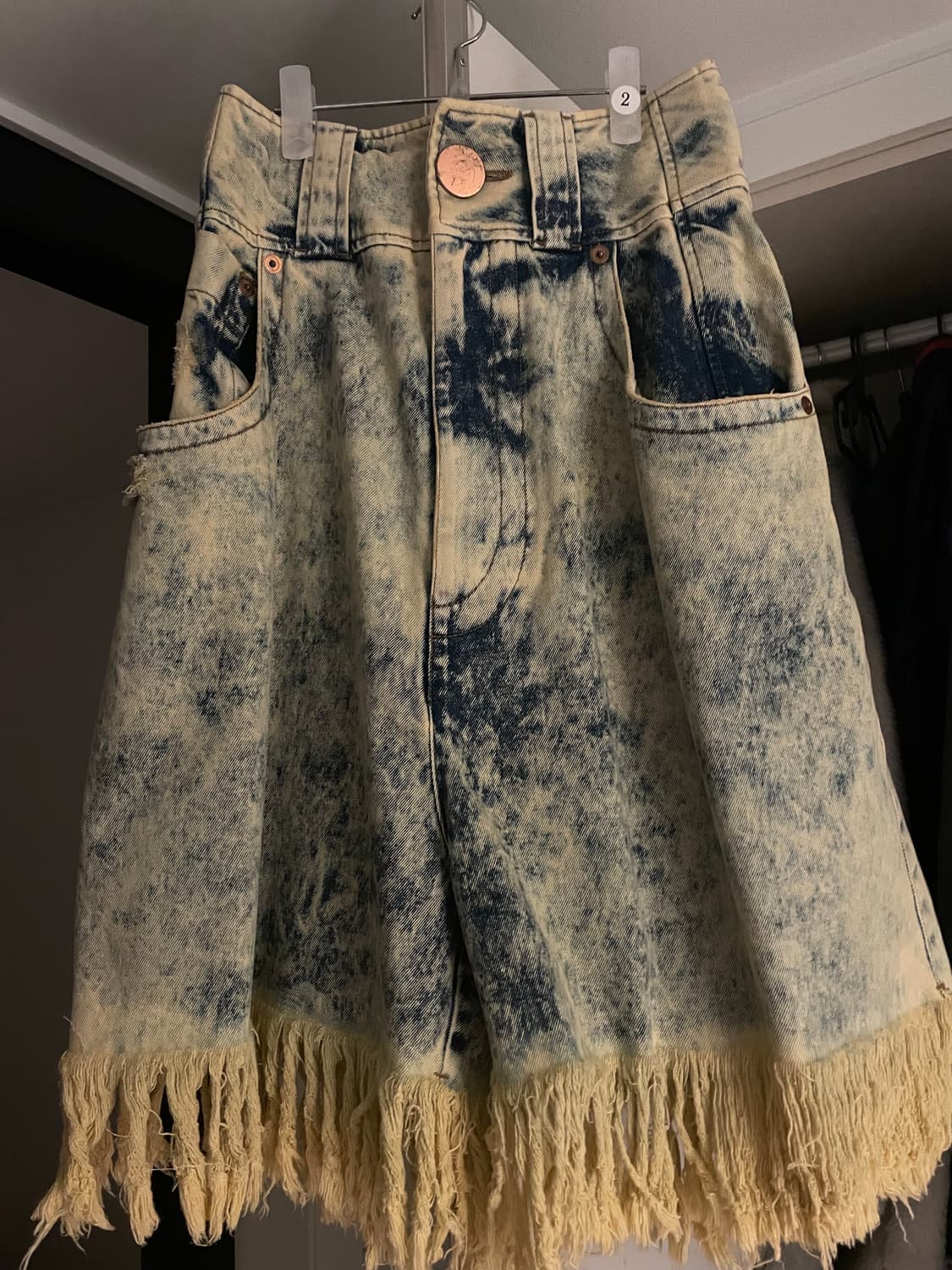 바퀘라 베이비 와이드 데님 쇼츠 상품이미지3