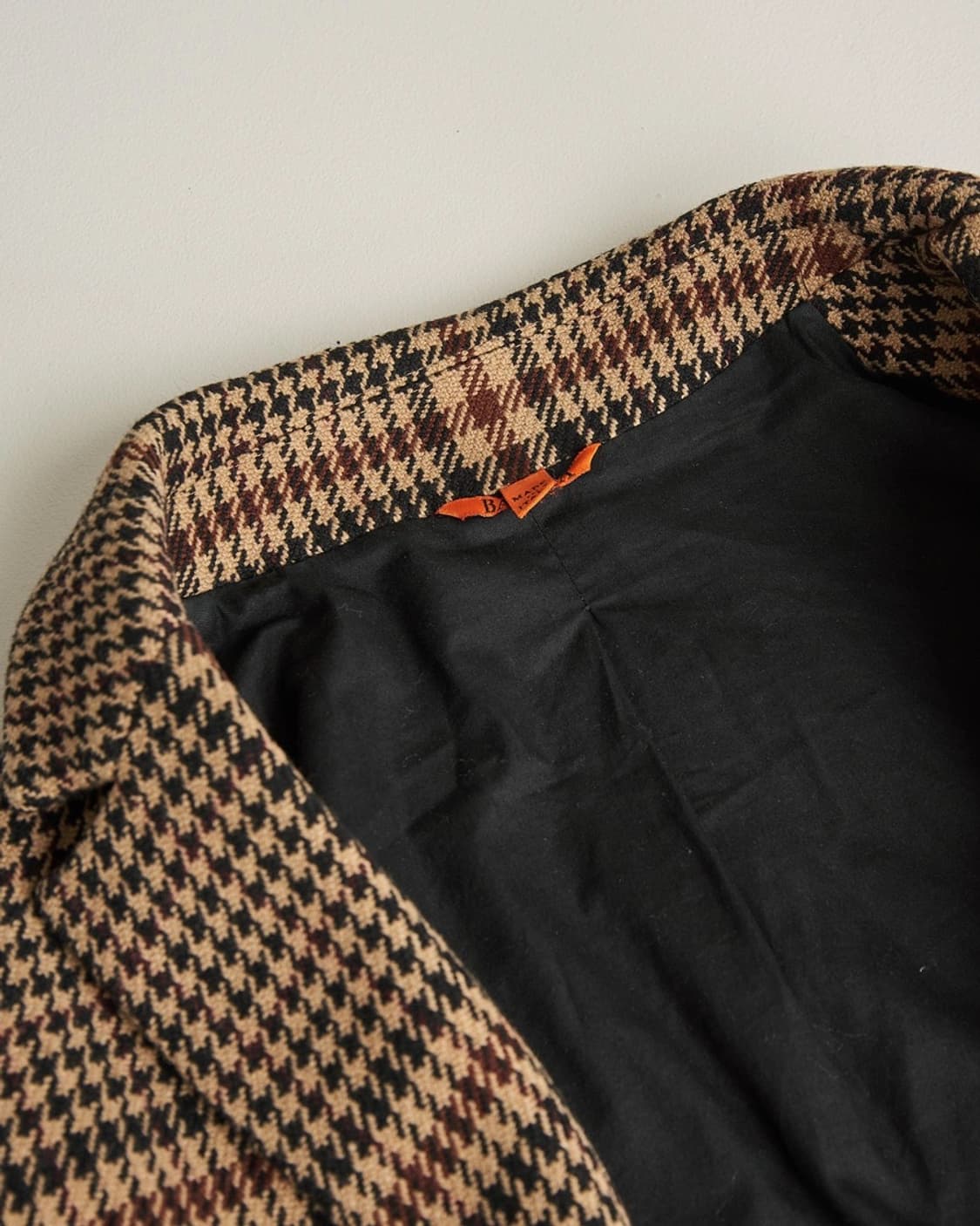 바레나 체크 프린스오브 웨일즈 롱코트 (50/새상품급) 상품이미지8