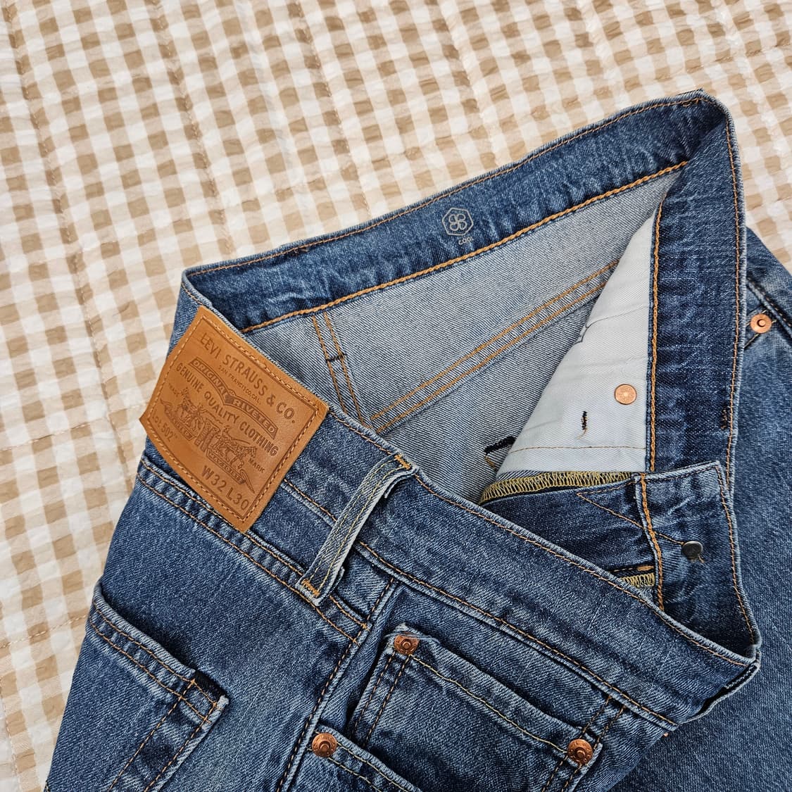 리바이스 502 스판 청바지 남자32 상품이미지2