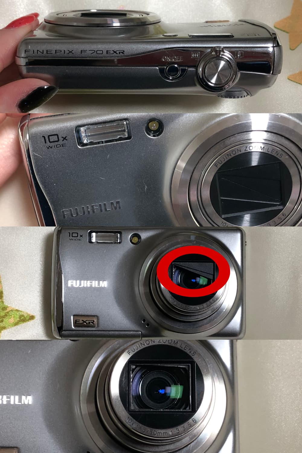 🌸봄날 디카🌸 후지필름 파인픽스 F70 EXR 실버 빈티지 디카 상품이미지4