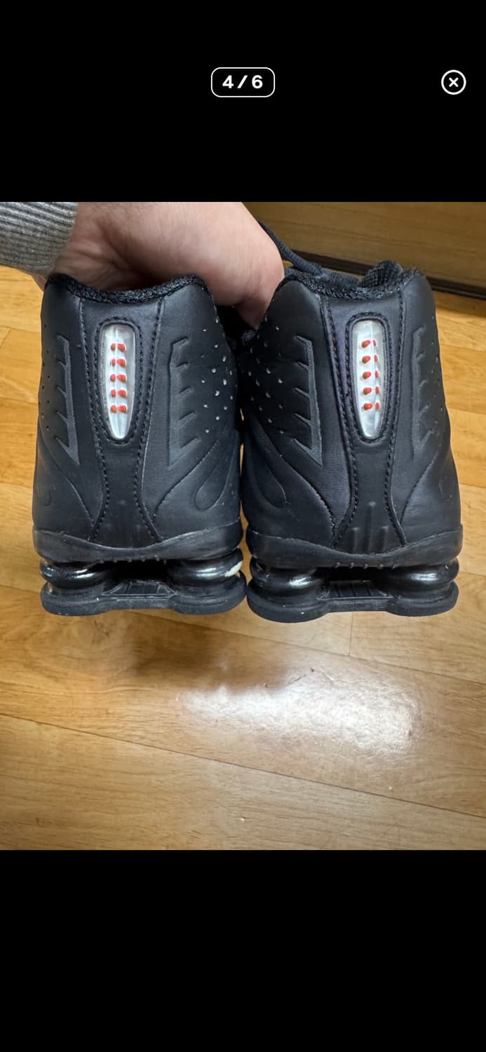 나이키 샥스 R4 블랙 상품이미지3