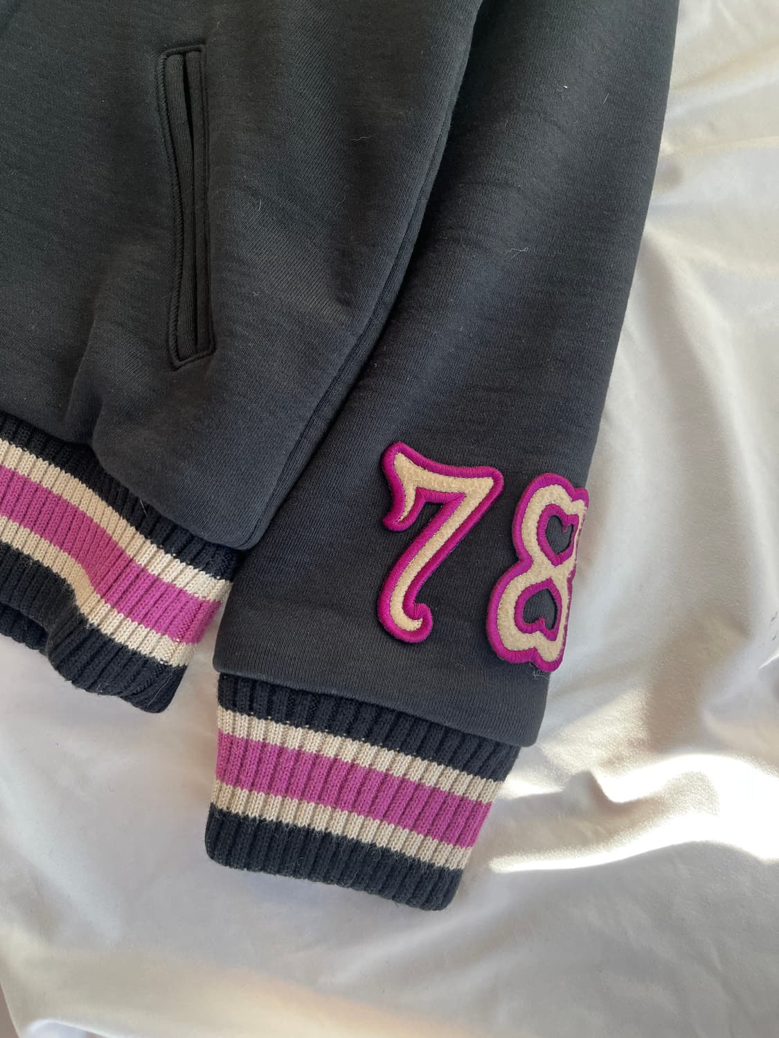 히스테릭 글래머 오존 커뮤니티 날개 천사 자수 후드 자켓 집업 점퍼 상품이미지6