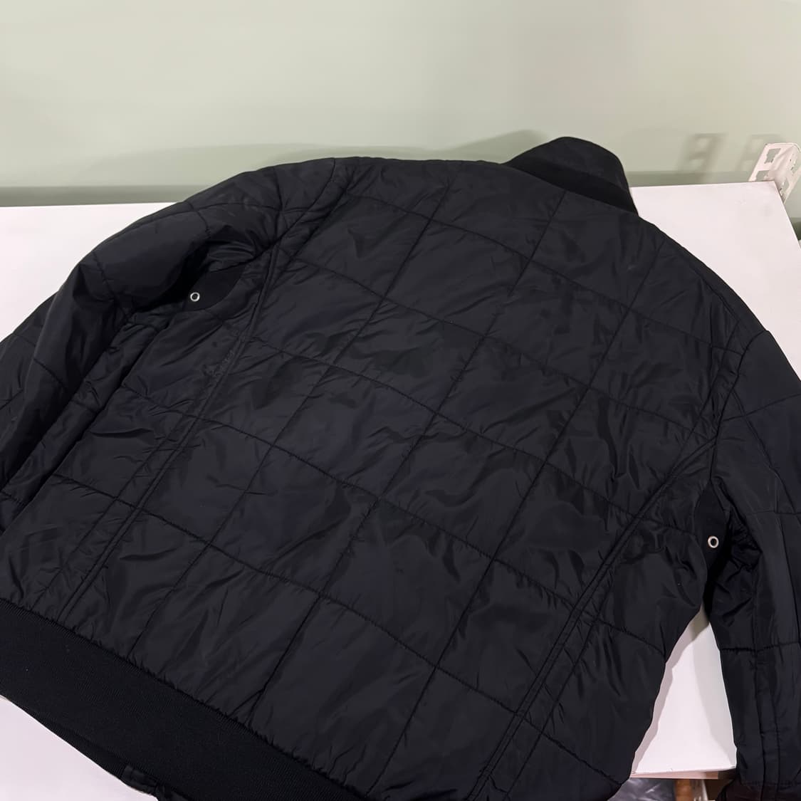 95-100 헤지스 블랙 퀼팅자켓 상품이미지4