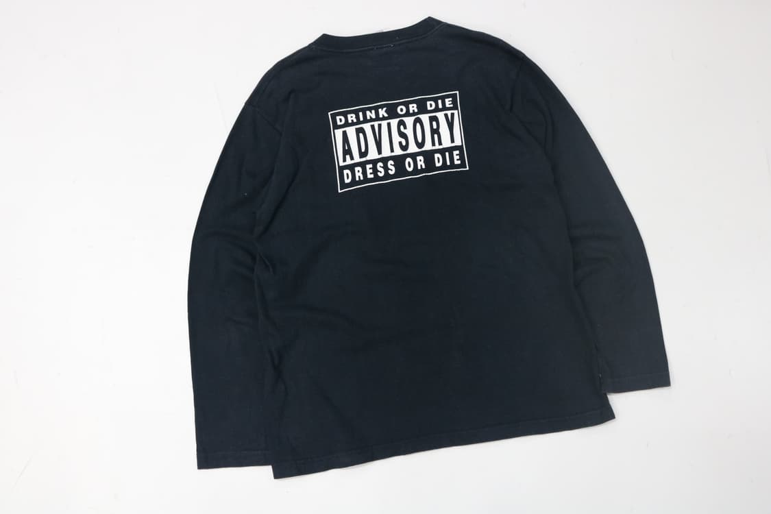 Lemoned 레모네이드 빈티지 히데 D.O.D 그래픽 롱슬리브 (S) 상품이미지6